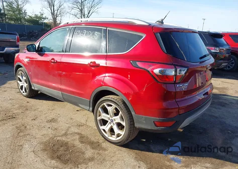 2018 Ford Escape Titanium from USA, damaged, VIN 1FMCU9J95JUC03037